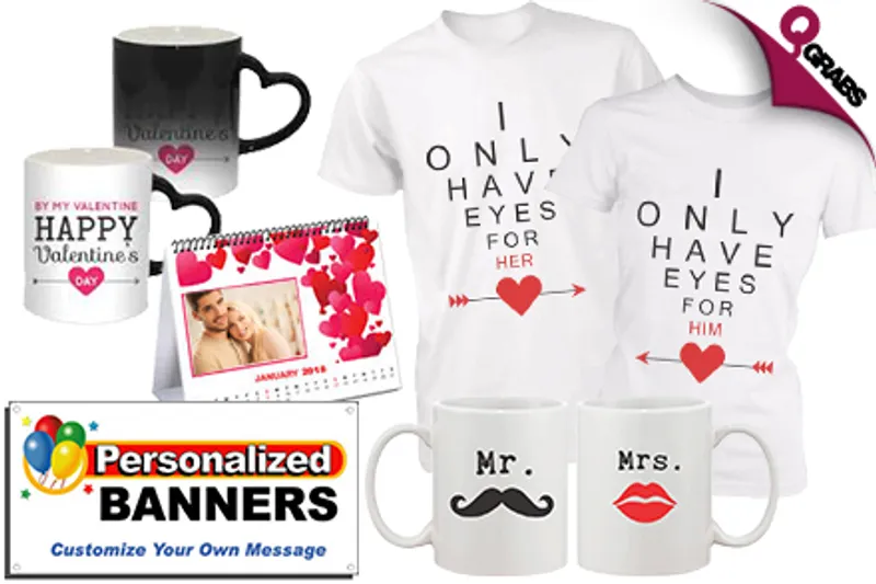 From QR22 Get Customized Mugs, T-shirts, Banners & Calendars! (Up to QR150 Value)